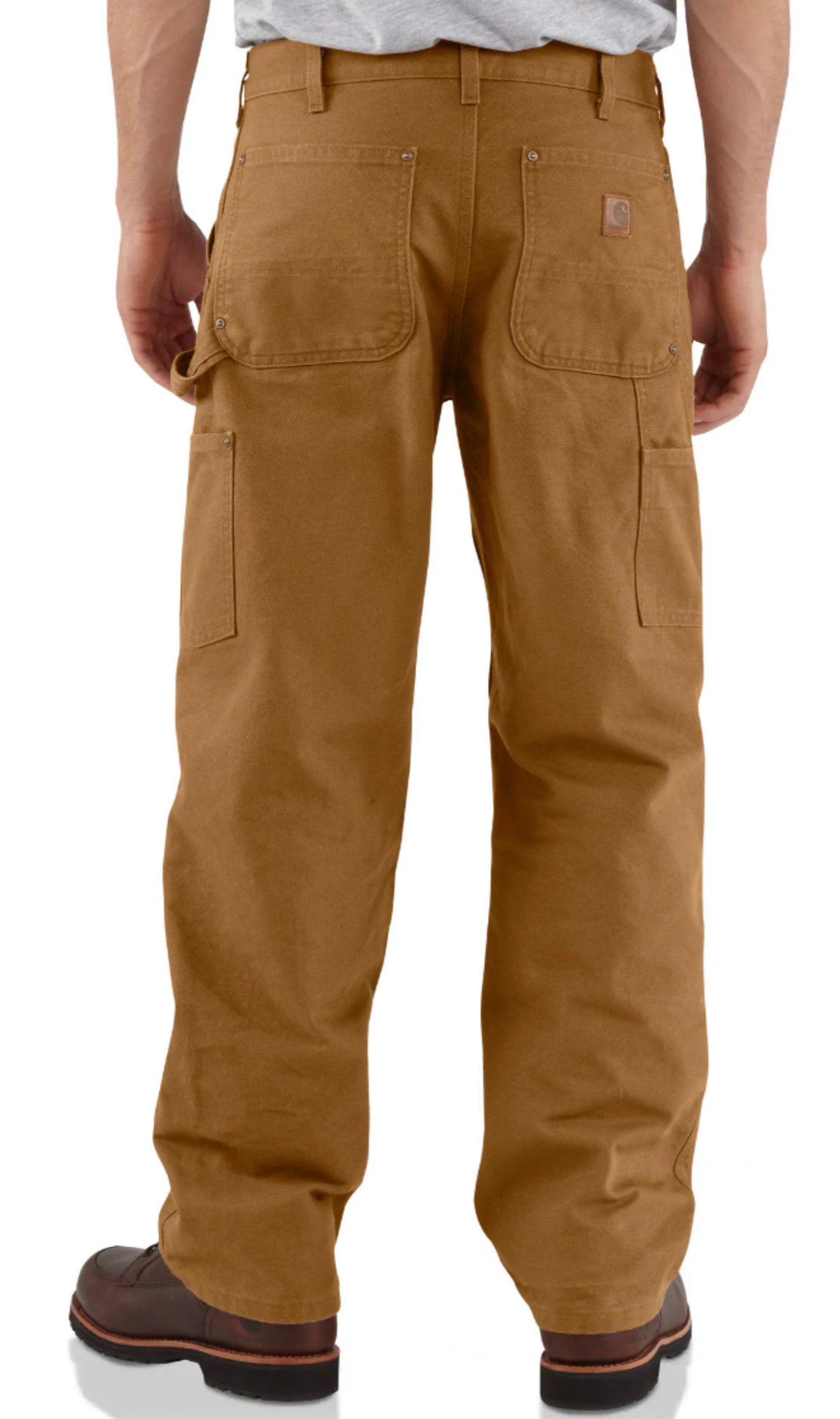 Carhartt B136 Double Front Work Dungaree/Washed Duck