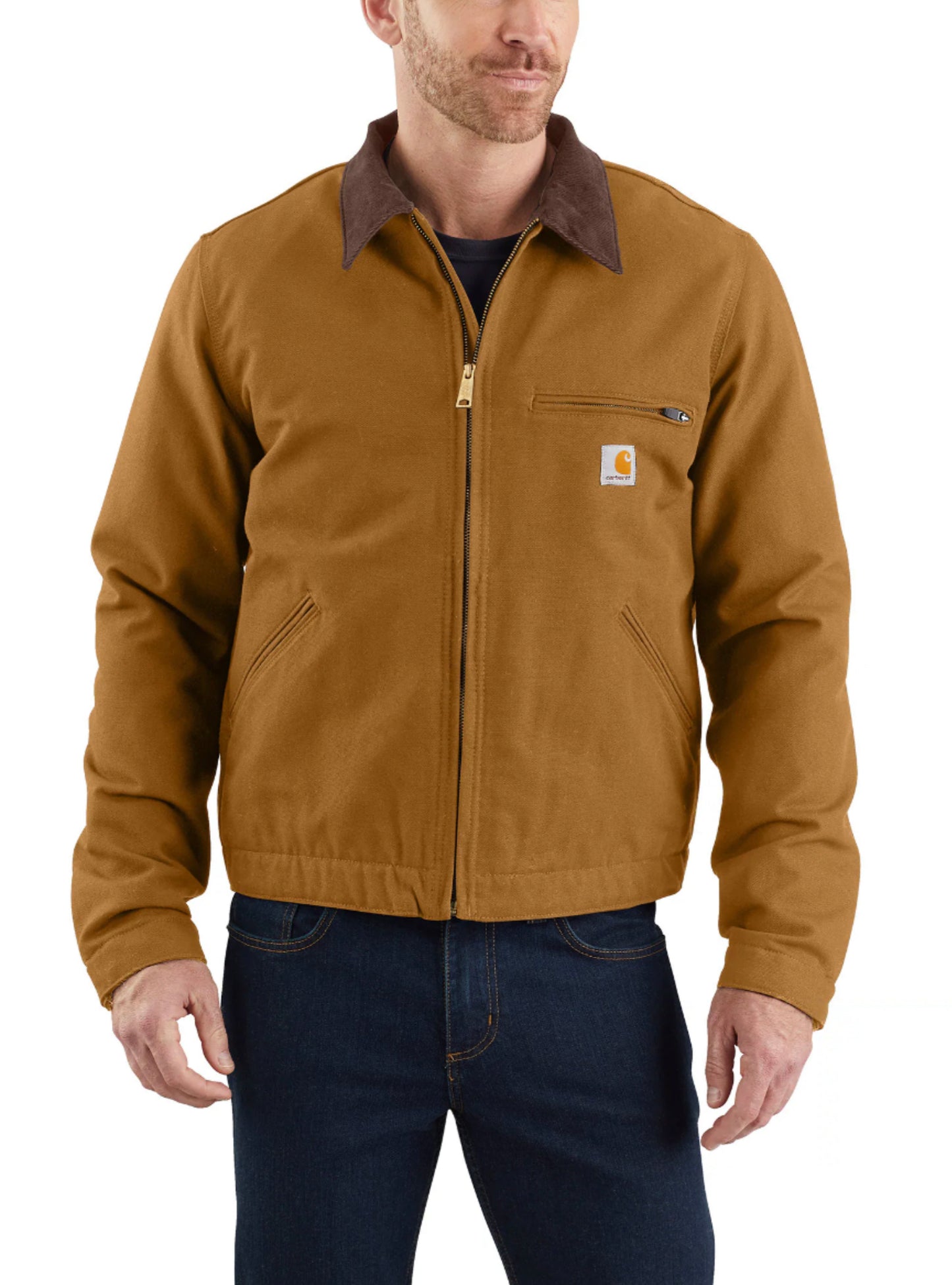Carhartt 103828 Men's Washed Duck Detroit Jkt