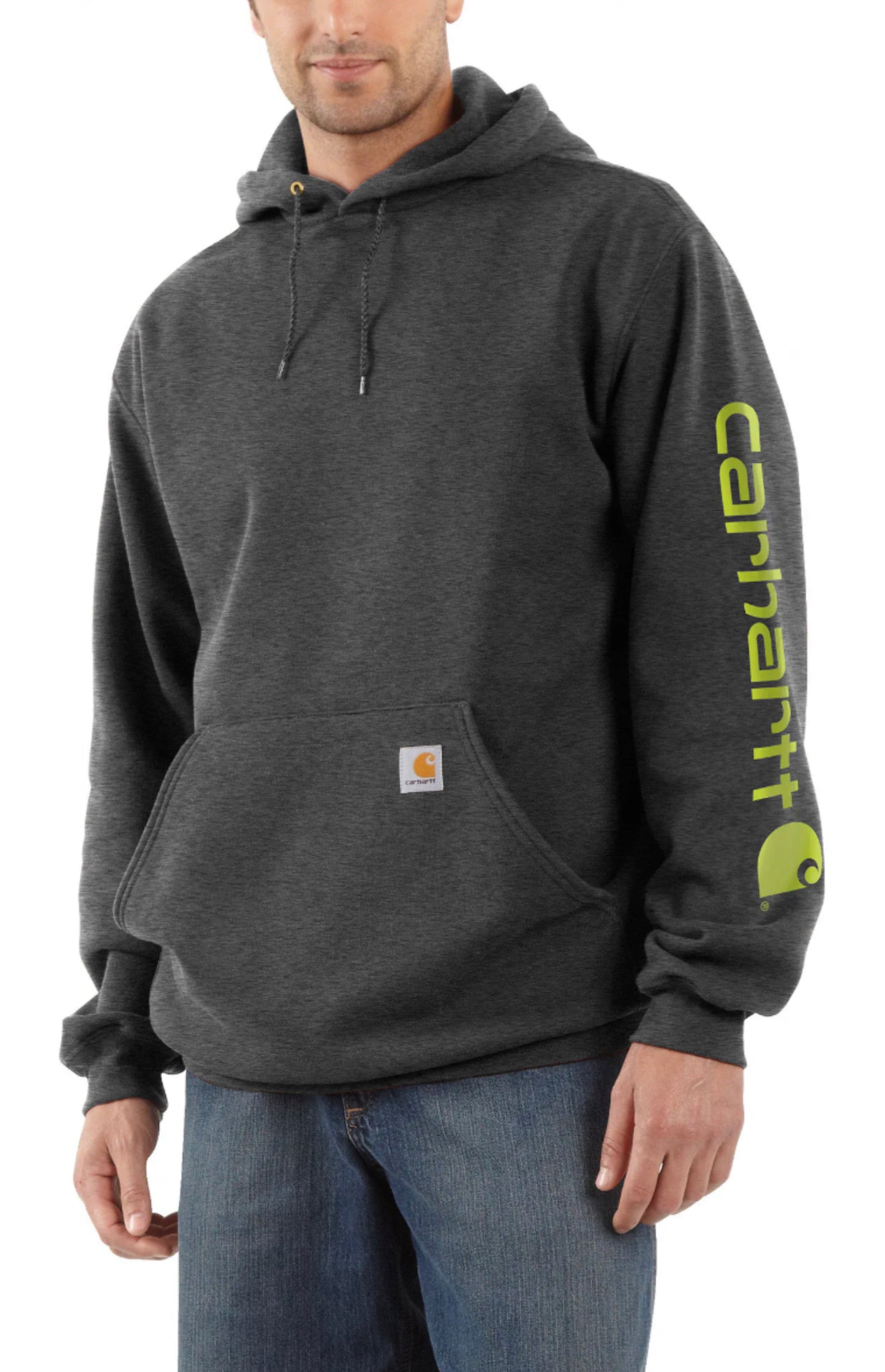 CARHARTT K288 M Midweight Hooded Logo Sweatshirt