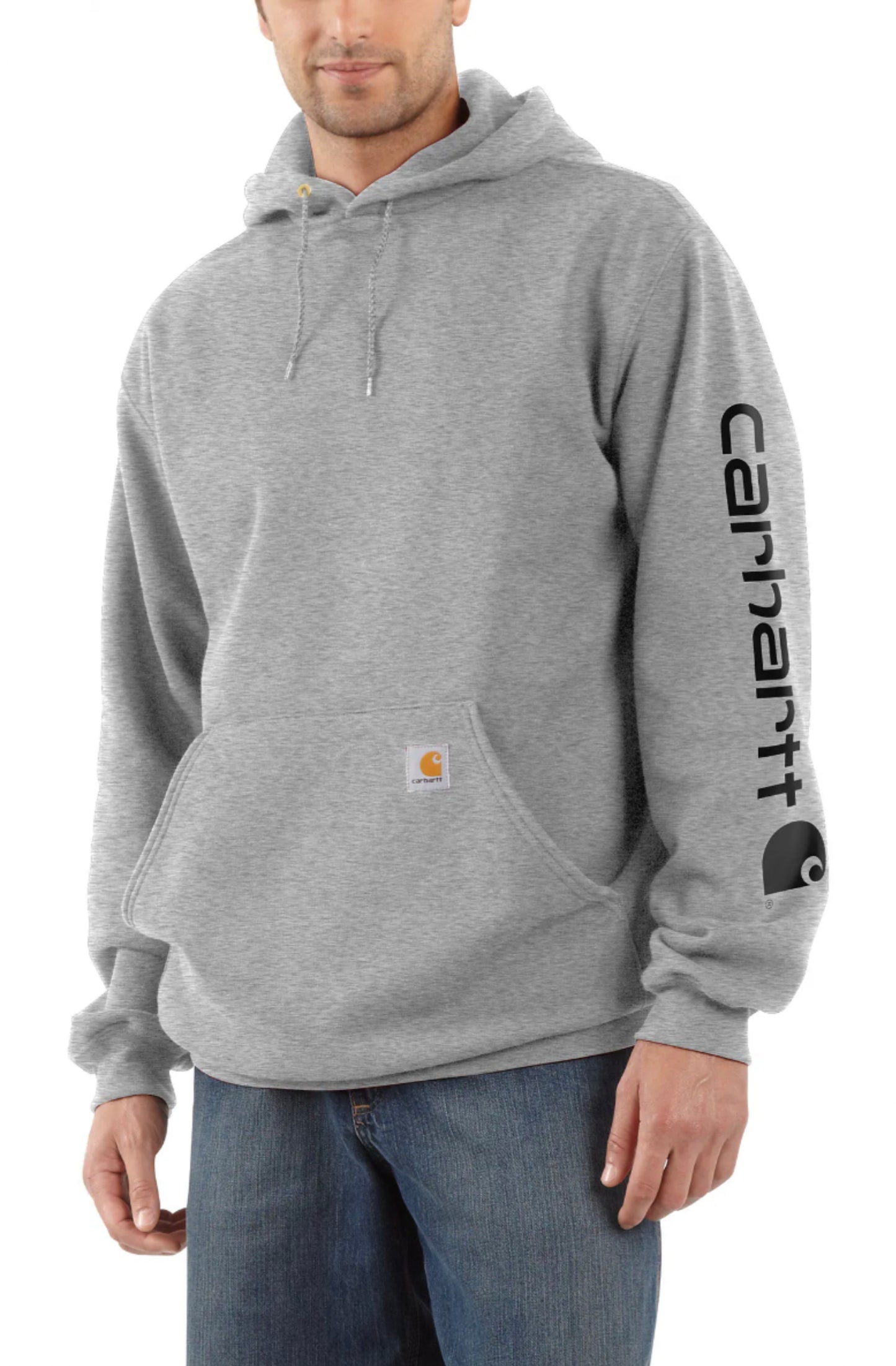 CARHARTT K288 M Midweight Hooded Logo Sweatshirt