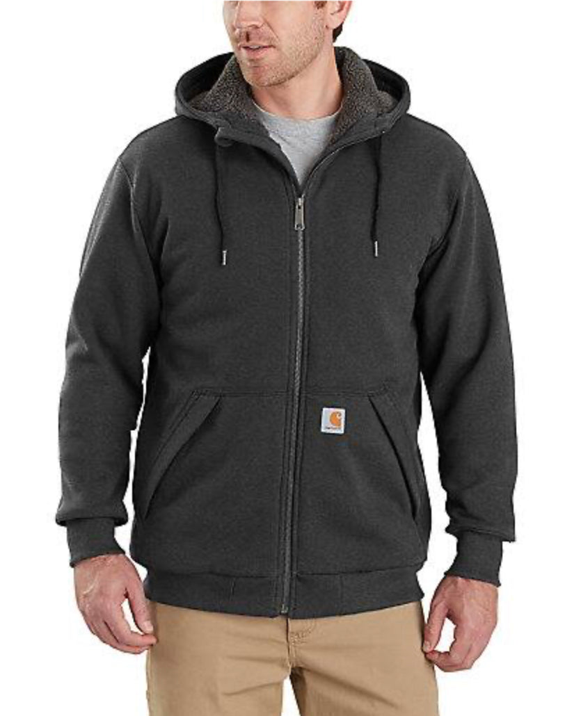 Carhartt 103308 Rain Defender® Rockland Sherpa-Lined Hooded Sweatshirt