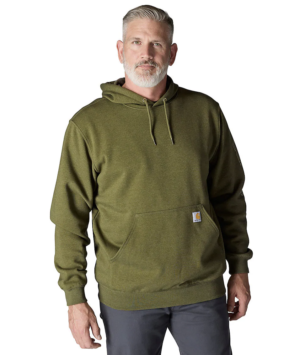 CARHARTT K288 M Midweight Hooded Logo Sweatshirt
