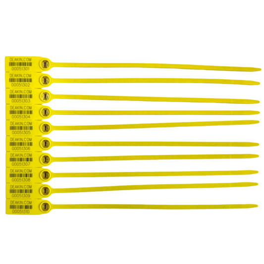 DEAKIN Numbered Locking Security Ties /100