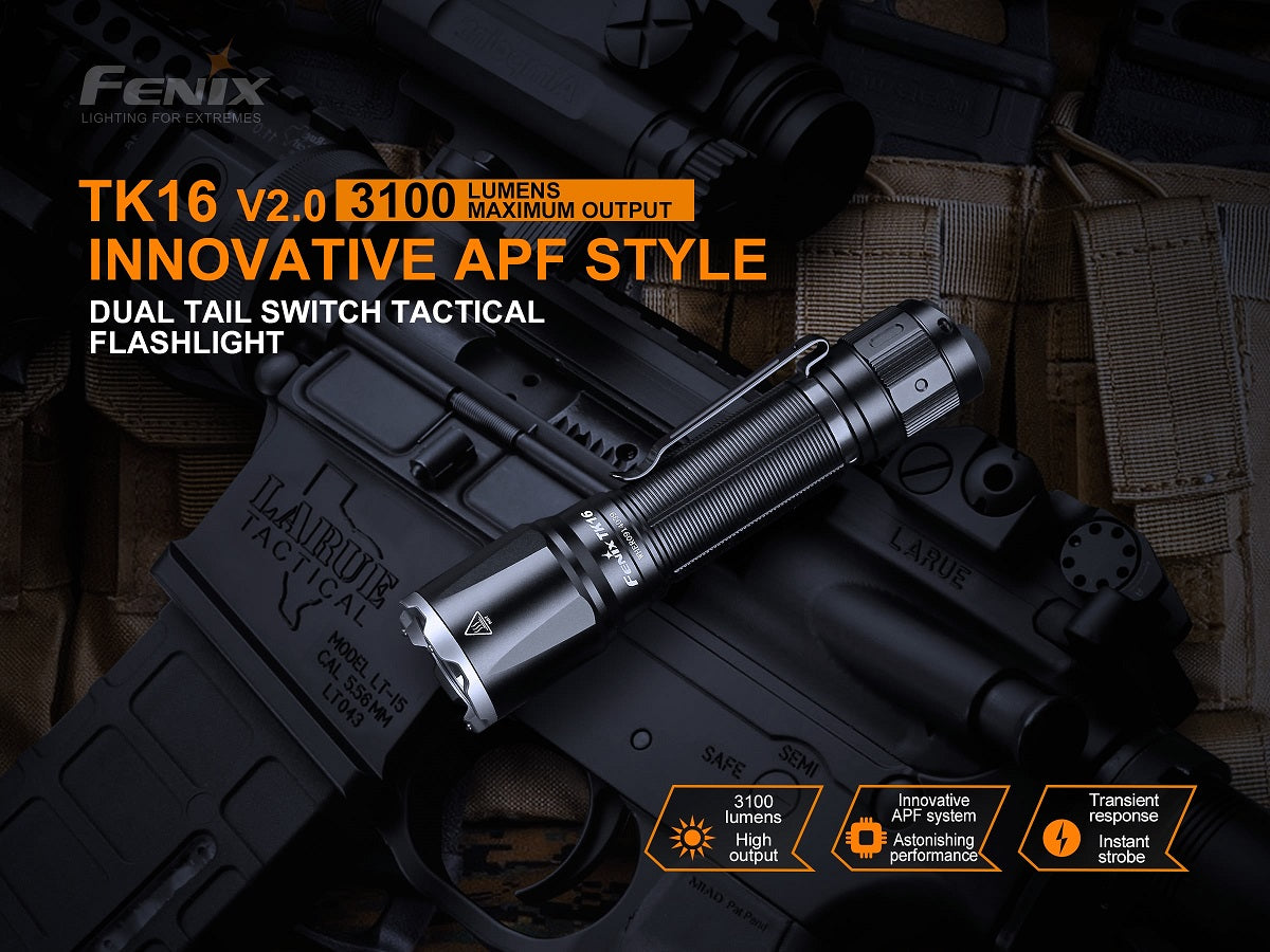 Fenix TK16 V2.0 Tactical Flashlight / 3100 Lumens