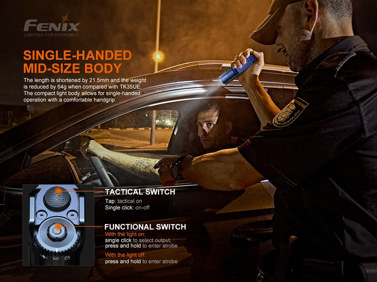 Fenix TK35UE V2.0 Flashlight / 5000 Lumens