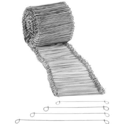 STEEL 8" Wire Loop Ties / 2500 - Deakin Industries