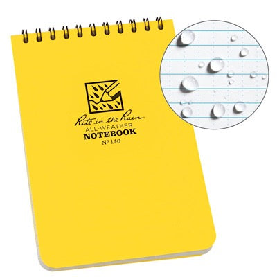 RITE IN THE RAIN 146 Pocket Notebook 4" x 6" - Deakin Industries