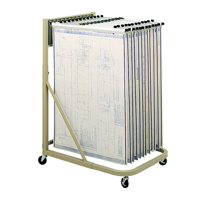 SAFCO 5026 Rolling Mobile Stand C/W Brackets (SALE ITEM) - Deakin Industries