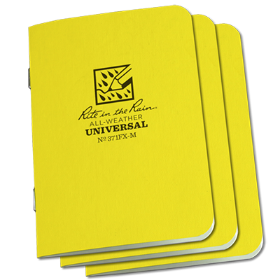 RITE IN THE RAIN Mini-Notebook 24 pages 371FX-M Universal - Deakin Industries
