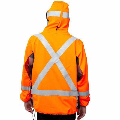 The Original Hi-Vis Bug Shirt (Orange w/reflective tape) - Deakin Industries
